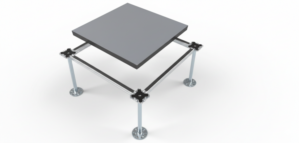 raised access floor sample